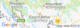 Koch Bihar map